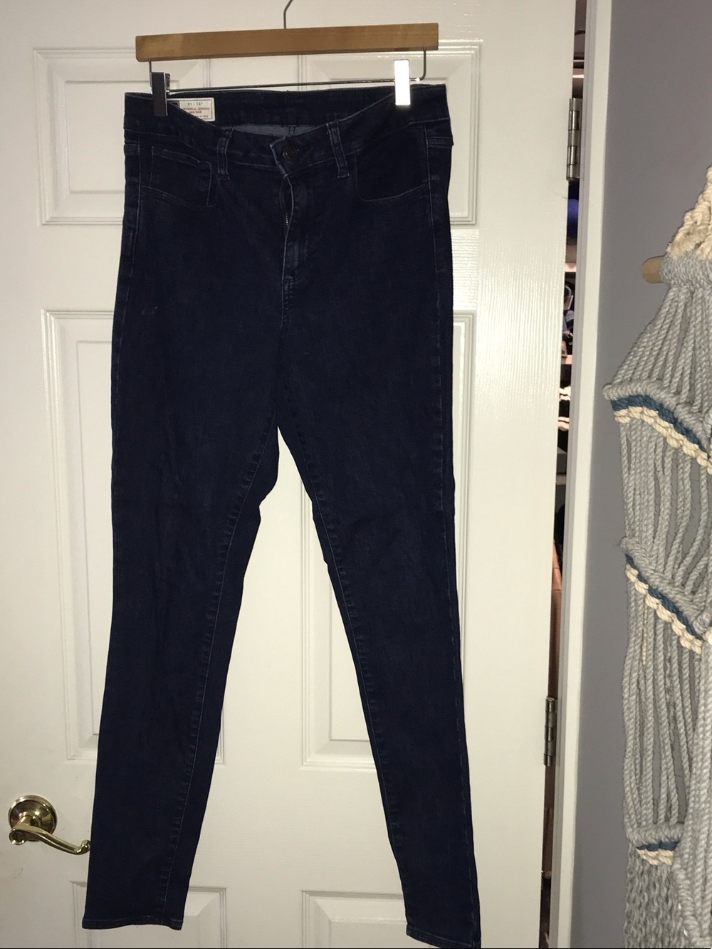 GAP Women's Dark Blue Skinny Jeans